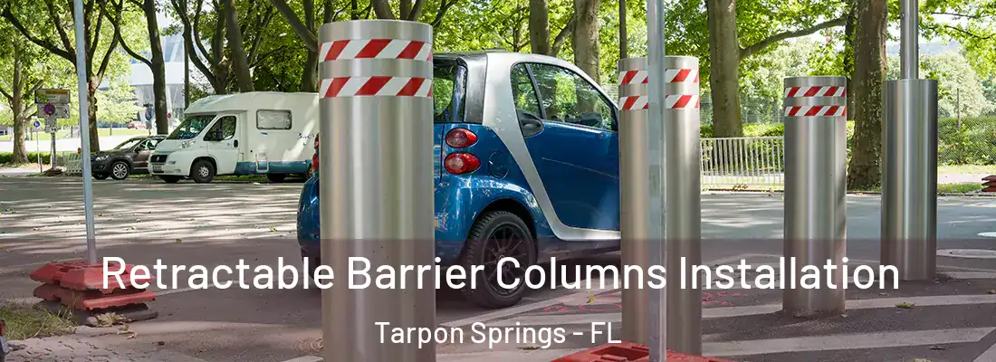 Retractable Barrier Columns Installation Tarpon Springs - FL